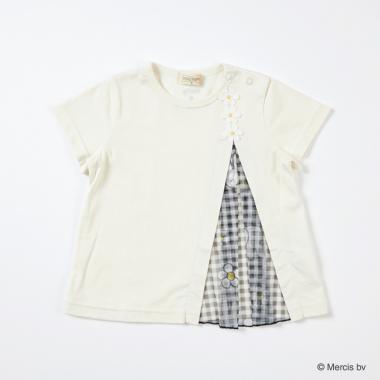 miffy/ミッフィーコラボ 切替え半袖Tシャツ(80～90)