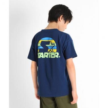 【STARTER】バックプリント半袖Tシャツ