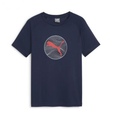 【PUMA】ACTIVE SPORTSポリグラフィック半袖Tシャツ