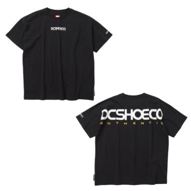 【DC】 ロゴデザイン半袖Tシャツ