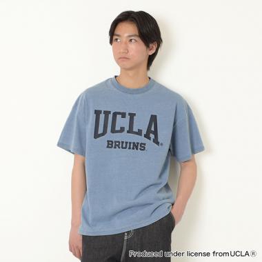 【UCLA】コットン・フロントUCLAロゴ半袖Tシャツ