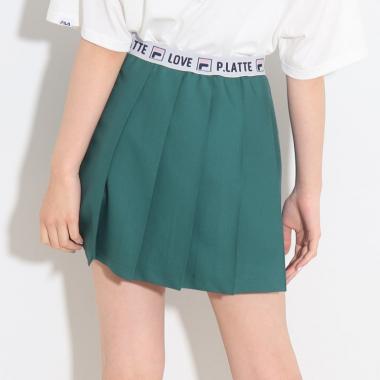 【FILAコラボ】FILA×PINKLATTE ロゴジャカードスカート