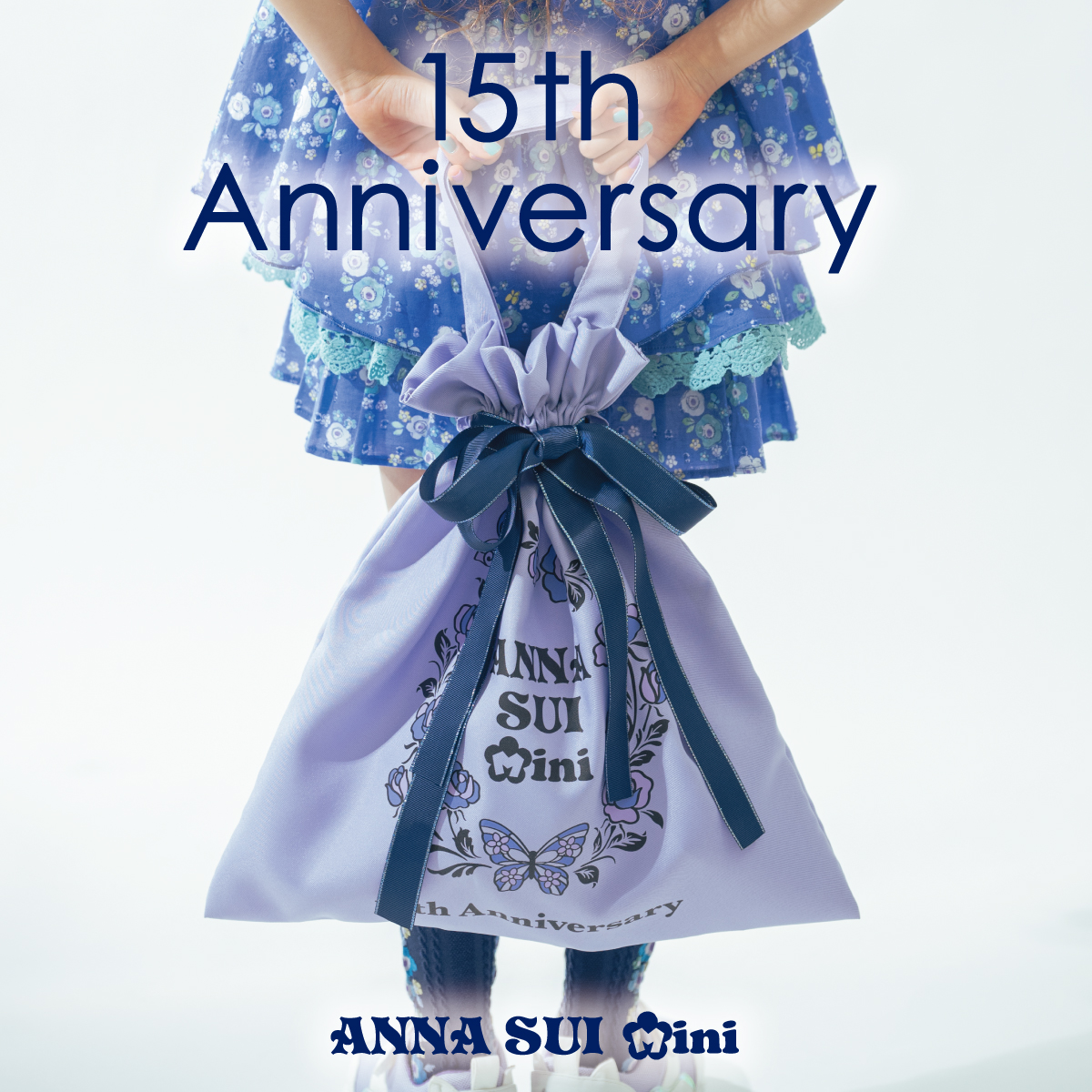 ANNA SUI mini 15th Anniversary  
【店舗限定】15周年を記念してオリジナルショップバッグが登場！