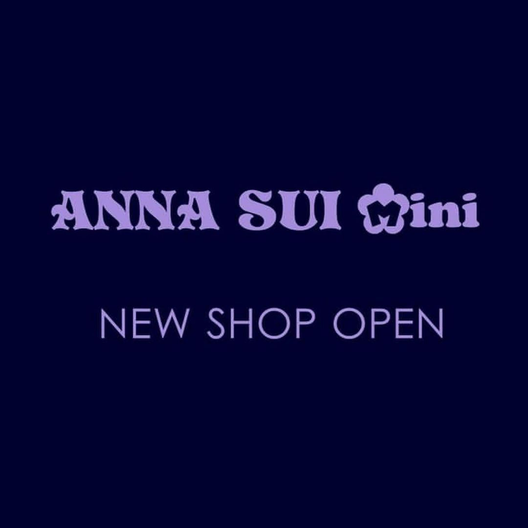 【NEW SHOP OPEN】4月18日(木) 東急百貨店たまプラーザ店にアナ スイ・ミニの新店舗がオープン♪